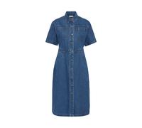 Jeanskleid KAFFE "Kleid KAmyah", Damen, Gr. 34, N-Gr, blau (blau washed denim), Obermaterial: 62% Baumwolle CO. 38% Polyester PES., Kleider (19231727-34) blau washed denim