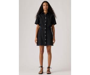 Jeanskleid LEVI'S "WESTERN DRESS", Damen, Gr. L (40), N-Gr, capturing moments, Denim/Jeans, Obermaterial: 100% Baumwolle, normal kniefrei, Kleider, Durchgehender Druckknopfverschluss (94278551-L) capt