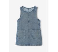 Jeanskleid Mädchen personalisierbar blau Gr. 146/152 von Vertbaudet