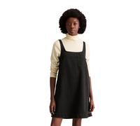 Jeanskleid MARC O'POLO DENIM "aus Organic-Cotton-Lyocell-Modal-Mix", Damen, Gr. XL, Normalgrößen, schwarz, Obermaterial: 50% Baumwolle, 40% Lyocell, 10% Modal, unifarben, loose fit knielang, Rundhals,