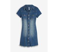 Jeanskleid mit Knöpfen 44
