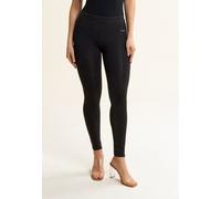 Jeansleggings FREDDY "WRUP CORE REGULAR SUPERSKINNY 7/8", Damen, Gr. XS (34), N-Gr, schwarz (schwarz with schwarz seams), Denim/Jeans, Obermaterial: 84% Baumwolle, 16% Elasthan, unifarben, figurbetont