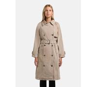 Jeansmantel mit Taillengürtel "Enza" Latte Brown M