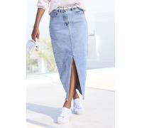 BUFFALO Jeansrock Damen light blue washed Gr.42