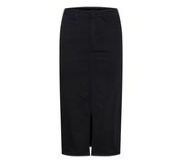 Jeansrock KAFFE "Denimrock KAdima", Damen, Gr. 46, schwarz (schwarz deep), Obermaterial: 52% Modal CMD. 43% Polyester PES. 3% Viskose CV. 2% Elasthan EL., Röcke Jeansrock (19488839-46) schwarz deep
