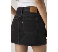 Jeansrock LEVI'S "ICON SKIRT", Damen, Gr. 28, rosie posie, Web, Obermaterial: 100% Baumwolle, kurz, Röcke Jeansrock, mit Used-Effekten und ausgefransten Kanten (91017410-28) rosie posie