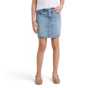 Jeansrock LEVI'S KIDS "LVG ICON SKIRT", Mädchen, Gr. 10 (140), blau (coastal drift), Denim/Jeans, Obermaterial: 99% Baumwolle, 1% Elasthan, normal normal, Röcke Jeansrock, mit einstellbarer Weite, for