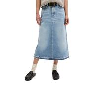 Jeansrock MARC O'POLO "aus Rigid Denim ohne Elasthan", Damen, Gr. XL, light blau, Obermaterial: 100% Baumwolle, unifarben, normal, Röcke Jeansrock (14423929-XL) light blau