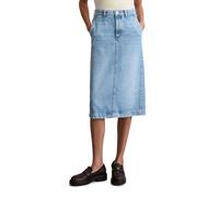 Jeansrock MARC O'POLO "aus TENCEL™ Lyocell", Damen, Gr. 27, blau (light blau), Obermaterial: 76% Lyocell, 24% Baumwolle, unifarben, normal, Röcke Jeansrock (21506669-27) light blau