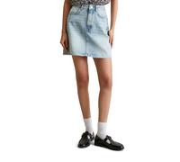 Jeansrock MARC O'POLO DENIM "aus Rigid-Denim", Damen, Gr. M, blau (light blau), Obermaterial: 100% Baumwolle, unifarben, normal kurz, Röcke Jeansrock (29468622-M) light blau