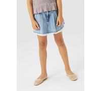 Jeansrock NAME IT "NKFBELLA WIDE DNM SKORT 2630-BE J", Mädchen, Gr. 158, blau (medium blau denim), Denim/Jeans, Obermaterial: 100% Baumwolle, unifarben, kurz, Röcke Jeansrock (38539716-158) medium bla