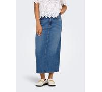 ONLY Female Jeansrock ONLLUMI Denim Midirock
