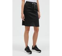 Jeansrock SOCCX, Damen, Gr. XXL, schwarz, Denim/Jeans, Material: 98% Baumwolle, 2% Elasthan, unifarben, regular fit, Röcke Jeansrock, mit Taschen (74153847-XXL) schwarz
