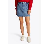 Jeansrock TOMMY HILFIGER "DNM MINI SKIRT HW ALI", Damen, Gr. 38, ali, Denim/Jeans, Obermaterial: 57% Baumwolle, 43% Lyocell, unifarben, casual, normal mini, Röcke, in Mini-Länge, in blauer Waschung (2