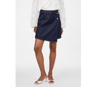 Jeansrock Y.A.S "YASLISANA HMW SHORT DENIM SKIRT S. NOOS", Damen, Gr. 40, dunkelblau denim, Denim/Jeans, Obermaterial: 100% Baumwolle, unifarben, kurz, Röcke Jeansrock (58083366-40) dunkelblau denim