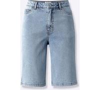 Jeansshort blue-bleached 38