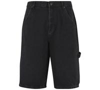 Jeansshorts 2Y STUDIOS "2Y Studios Hogan Worker Shorts", Herren, Gr. 31, Normalgrößen, washed schwarz, 100% Baumwolle, unifarben, Jeans Jeansshorts (37226501-31) washed schwarz