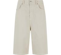 Shorts 2Y STUDIOS "2Y Studios Junan Baggy Basic Shorts", Herren, Gr. 34, Normalgrößen, beige, 100% Baumwolle, unifarben, loose fit, Hosen Shorts (15359566-34) beige