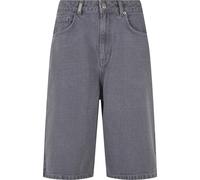 Shorts 2Y STUDIOS "2Y Studios Junan Baggy Basic Shorts", Herren, Gr. 36, Normalgrößen, grau, 100% Baumwolle, unifarben, loose fit, Hosen Shorts (43794069-36) grau