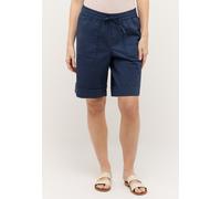 Jeansshorts ANGELS "LIA URBAN", Damen, Gr. 46, N-Gr, midnight blau, Denim/Jeans, Obermaterial: 97% Baumwolle, 3% Elasthan, unifarben, regular fit kniefrei, Jeans Jeansshorts, mit elastischem Bund (749