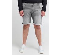 Jeansshorts BLEND "BHBGrilitsch", Herren, Gr. 6XL, US-Größen, blau (denim grau), Web, 98% Baumwolle, 2% Elasthan, unifarben, regular fit kurz, Jeans Jeansshorts, Stilvolle 5-Pocket-Jeansshorts in groß