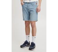 Jeansshorts BLEND "BHDenim", Herren, Gr. L, US-Größen, denim bleach blau, Denim/Jeans, 70% Baumwolle, 28% Polyester, 2% Elasthan, unifarben, regular fit kurz, Jeans Jeansshorts, Stilvolle 5-Pocket-Jea