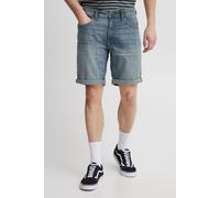 Jeansshorts BLEND "BHDenim", Herren, Gr. XL, US-Größen, blau (denim vintage blau), Denim/Jeans, 70% Baumwolle, 28% Polyester, 2% Elasthan, unifarben, regular fit kurz, Jeans Jeansshorts, Stilvolle 5-P