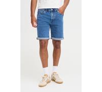 Jeansshorts BLEND "BHDenimshorts", Herren, Gr. L, US-Größen, denim unwashed middle blau, Denim/Jeans, 98% Baumwolle, 2% Elasthan, unifarben, regular fit kurz, Jeans Jeansshorts, Stilvolle 5-Pocket-Jea