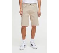 Jeansshorts BLEND "BHDenimshorts", Herren, Gr. XL, US-Größen, oyster gray, Denim/Jeans, 98% Baumwolle, 2% Elasthan, unifarben, relaxed fit kniefrei, Jeans Jeansshorts, Stilvolle 5-Pocket-Jeansshorts (