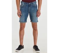Jeansshorts BLEND "BHGrilitsch", Herren, Gr. M, US-Größen, blau (denim lightblau), Web, 98% Baumwolle, 2% Elasthan, unifarben, Basic, normal kurz, Jeans Jeansshorts, Stilvolle 5-Pocket-Jeansshorts mit