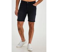 Jeansshorts BLEND "BHGrilitsch", Herren, Gr. XL, US-Größen, denim schwarz, Web, 98% Baumwolle, 2% Elasthan, unifarben, Basic, normal kurz, Jeans Jeansshorts, Stilvolle 5-Pocket-Jeansshorts mit leichte