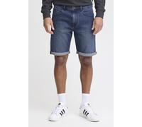 Jeansshorts BLEND "BHJoel", Herren, Gr. M, US-Größen, blau (medium blau denim), Web, 98% Baumwolle, 2% Elasthan, unifarben, regular fit normal, Jeans Jeansshorts, Stilvolle 5-Pocket-Jeansshorts (33173