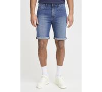 Jeansshorts BLEND "BHJoel", Herren, Gr. S, US-Größen, blau (light blau denim), Web, 98% Baumwolle, 2% Elasthan, unifarben, regular fit normal, Jeans Jeansshorts, Stilvolle 5-Pocket-Jeansshorts (366703