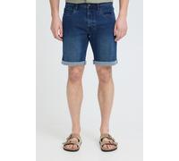 Jeansshorts BLEND "BHZinor", Herren, Gr. XXL, US-Größen, denim dunkelblau, Denim/Jeans, 68% Baumwolle, 27% Polyester, 3% Viskose, 2% Elasthan, unifarben, normal kniefrei, Jeans Jeansshorts, Klassische