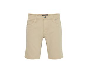 Jeansshorts BLEND "Jeansshorts BHDenim", Herren, Gr. S, N-Gr, beige (crockery), Obermaterial: 68% Baumwolle CO. 28% Polyester PES. 4% Elasthan EL., Jeans Jeansshorts (24223115-S) crockery