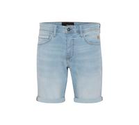Jeansshorts BLEND "BHDenim", Herren, Gr. S, US-Größen, blau (denim bleach blau), Denim/Jeans, 70% Baumwolle, 28% Polyester, 2% Elasthan, unifarben, regular fit kurz, Jeans Jeansshorts, Stilvolle 5-Poc