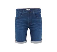 Jeansshorts BLEND "BHDenim", Herren, Gr. S, US-Größen, blau (denim dunkelblau), Denim/Jeans, 91% Baumwolle, 7% Polyester, 2% Elasthan, unifarben, slim fit kniefrei, Jeans Jeansshorts, Lässige Jeanssho