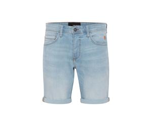 Jeansshorts BLEND "Jeansshorts BHDenim", Herren, Gr. XL, N-Gr, blau (denim bleach blau), Obermaterial: 70% Baumwolle CO. 28% Polyester PES. 2% Elasthan EL., Jeans Jeansshorts (43838865-XL) denim bleac