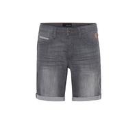Jeansshorts BLEND "BHDenim", Herren, Gr. XL, US-Größen, denim grau, Denim/Jeans, 70% Baumwolle, 28% Polyester, 2% Elasthan, unifarben, regular fit kurz, Jeans Jeansshorts, Stilvolle 5-Pocket-Jeansshor