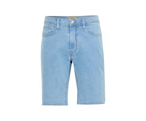 Jeansshorts BLEND "Jeansshorts BHDenimshorts", Herren, Gr. S, N-Gr, blau (denim unwashed light blau), Obermaterial: 98% Baumwolle CO. 2% Elasthan EL., Jeans Jeansshorts (43446937-S) denim unwashed lig
