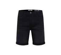 Blend BHMartels Herren Jeans Shorts Kurze Denim Hose mit Destroyed-Optik und Stretch Slim Fit, Größe:L, Farbe:Denim Black (76204)