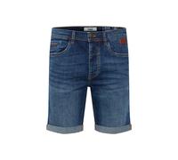 Jeansshorts BLEND "Jeansshorts BHMartels", Herren, Gr. L, N-Gr, blau (denim dunkelblau), Obermaterial: 98% Baumwolle CO. 2% Elasthan EL., Jeans Jeansshorts (54315221-L) denim dunkelblau