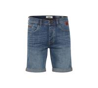 Jeansshorts BLEND "BHMartels", Herren, Gr. M, US-Größen, denim light blau, Web, 98% Baumwolle, 2% Elasthan, unifarben, Basic, regular fit kurz, Jeans Jeansshorts, Stilvolle 5-Pocket-Jeansshorts mit Us