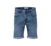 Jeansshorts BLEND "Shorts BHBendigo", Herren, Gr. M, N-Gr, blau (denim middle blau), Obermaterial: 70% Baumwolle CO. 24% Polyester PES. 4% Viskose CV. 2% Elasthan EL., Jeans Jeansshorts (81239916-M) d