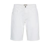 Jeansshorts BLEND "Shorts BHBlizzard", Herren, Gr. S, N-Gr, weiß (snow weiß), Obermaterial: 83% Baumwolle CO. 15% Polyester PES. 2% Elasthan EL., Jeans Jeansshorts (43290020-S) snow weiß