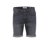 Jeansshorts BLEND "Shorts BHGrilitsch", Herren, Gr. S, N-Gr, grau (denim dunkelgrau), Obermaterial: 98% Baumwolle CO. 2% Elasthan EL., Jeans Jeansshorts (65979461-S) denim dunkelgrau