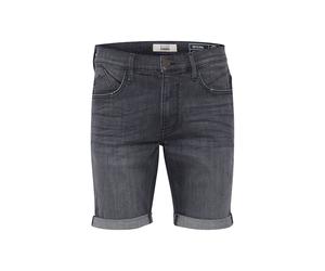 Jeansshorts BLEND "Shorts BHGrilitsch", Herren, Gr. S, N-Gr, grau (denim dunkelgrau), Obermaterial: 98% Baumwolle CO. 2% Elasthan EL., Jeans Jeansshorts (65979461-S) denim dunkelgrau
