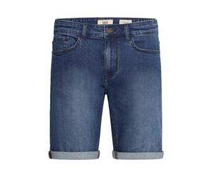 Jeansshorts BLEND "Shorts BHJoel", Herren, Gr. L, N-Gr, blau (medium blau denim), Obermaterial: 98% Baumwolle CO. 2% Elasthan EL., Jeans Jeansshorts (62353503-L) medium blau denim
