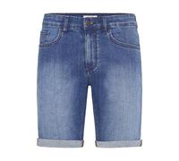 Jeansshorts BLEND "BHJoel", Herren, Gr. M, US-Größen, blau (light blau denim), Web, 98% Baumwolle, 2% Elasthan, unifarben, regular fit normal, Jeans Jeansshorts, Stilvolle 5-Pocket-Jeansshorts (366703