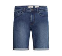 Jeansshorts BLEND "BHJoel", Herren, Gr. M, US-Größen, blau (medium blau denim), Web, 98% Baumwolle, 2% Elasthan, unifarben, regular fit normal, Jeans Jeansshorts, Stilvolle 5-Pocket-Jeansshorts (33173